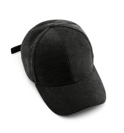 Legend Cap Basic - eindbaas - Corduroy - Black