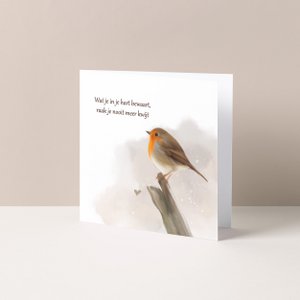 Greeting card | What you keep in your heart