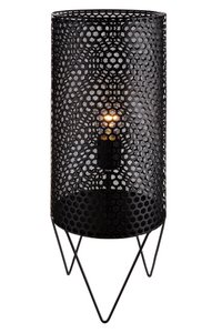 Metalen lamp "Cage" mat zwart