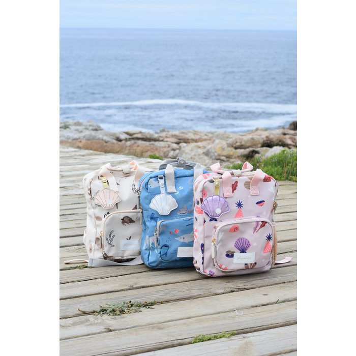 Mini-Rucksack zum Spielen und Aufbewahren von Muscheln