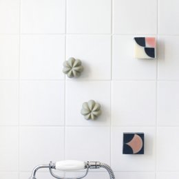 Magnetische französische Seifenschale | Schachtel mit 1
