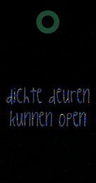 Dichte deuren kunnen open
