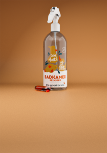 Bathroom cleaner Bottle with Pod