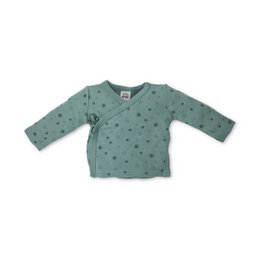 SET 5 PIEZAS(CAMISA+PANTALÓN+GUANTES+BABERO+CALCETINES)PARA RECIÉN NACIDO (0-6MESES)-100%ALGODÓN-MOD. DUENDES - VERDE