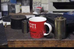 Volkswagen VW GTI Coffee Mug 370ml - GTI The Legend/Red