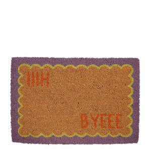 Deurmat HII BYEEE l.paars