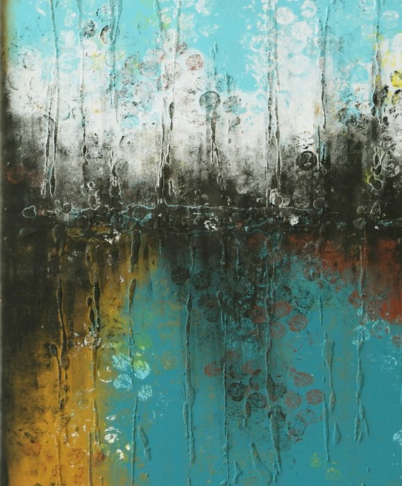 Schilderij - Boiling Bubbles Original