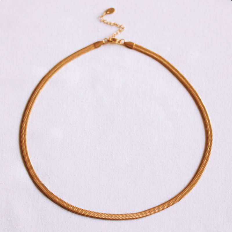 Flat “Snake” chain XL