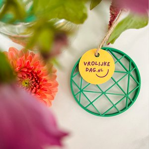 Flowerup! Bloemenrooster, bloemschijf *groen*