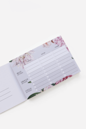 Studie zu tun Liste in luxuriösen Blumen