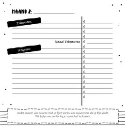 Udfyld bog SilliBeads - My Budget Planner - Hardcover Wire-o (SORT/HVID RANGE)