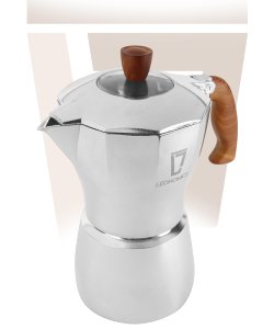 Moka-Kanne aus Aluminium, 300 ml