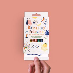 Malbuch für Kinder - Scrollino Coloring