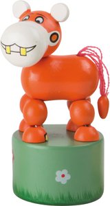 Drückfigur Nilpferd