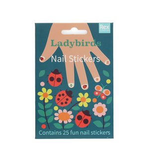 Kindernagelstickers - Lieveheersbeestje
