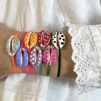 Polka Dot Shell Bracelet