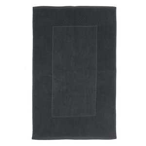 Badmat 50 x 80 cm, 1200 gr./m², Velours, Zilvergrijs