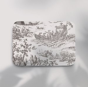 Tischset Der Hafen von Cherbourg