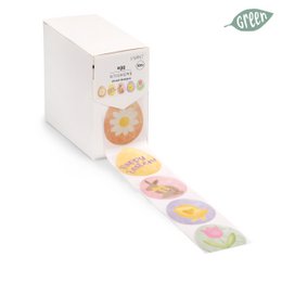  Assorted sticker sheets featuring various egg designs in a variety of colors and patterns. Ideal for gift tags, scrapbooking, and other craft projects.