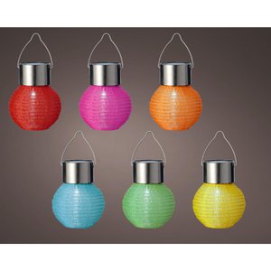 Solarlantern Nylon Ø7xh9,5 cm