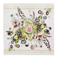 Linen napkin - Flower garden - made in Europe