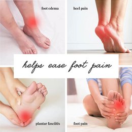 Fodmassager Massageværktøj til fødder Trærulle 20 x 5 cm