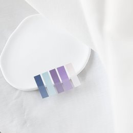 Mystiek Paars | Ordinate pakket van 200 plakstrips zelfklevende markeerfilm | Beschrijfbare tabbladen met plaknotities | 10 kleuren zelfklevende markers | Plaknotities l Indextabbladen | Paginamarkering voor paginamarkering