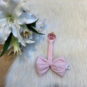 Speenstrikje klassische Liebe hellrosa