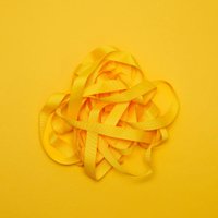 Gift ribbon sunshine yellow, yellow ribbon easy to tie, 16mm x 5m neon corn yellow grosgrain ribbon for wrapping gifts