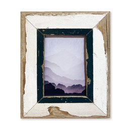 Violette - Composition of 3 reclaimed wood frames