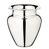 EDZARD Vaas Antonia, verzilverd, hoogte 26 cm, diameter 23 cm, opening diameter 15 cm