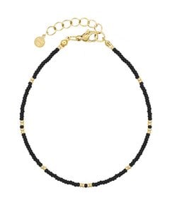 Little Beads Anklet - Black