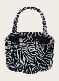 Omay Classic Bag Zebra White