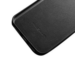 iPhone XS Max leren hoesje UNICO reliëf rood gemaakt van leer