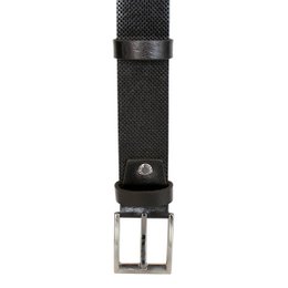 Leather Women's Belt Or Leather Men's Belt With Print Genuine Leather 4 cm Wide