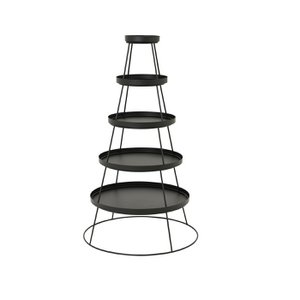 Decoris Etagere tree 124cm iron black