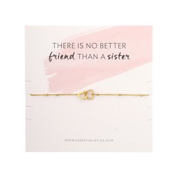 BRACELET PARTAGE DEUX COEURS