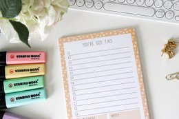 You've Got This - A5 notitieblok (geel)