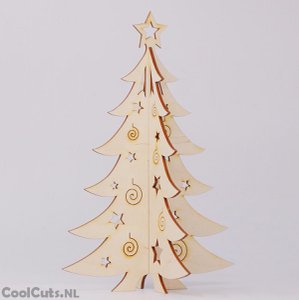 Weihnachtsbaum aus Holz 33cm