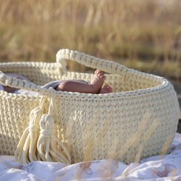 Moses Basket - Blond