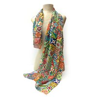 Modernista Tiles Silk Scarf