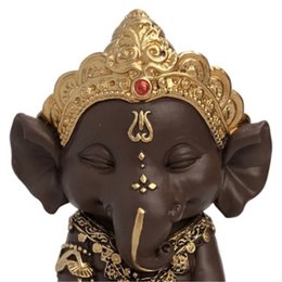 Statuette Ganesh 2 - Lucky charm - Zen and Feng Shui decoration - To create a relaxing and spiritual atmosphere - Gift idea