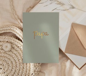 Map | With gold foil Daddy