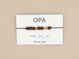 morse code armband opa