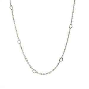 Silberne Halskette kleines Herz