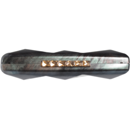 Minaudière in motivo labrodorite