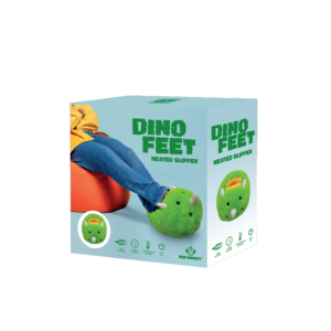 Dino - Plush Foot Warmer - USB -C - 3 positions