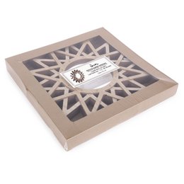 LUCE SPECCHIO SOLE IN LEGNO
