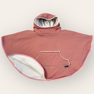 Plum poncho