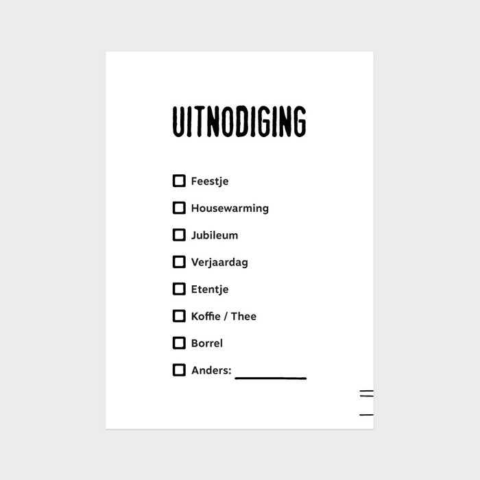 Uitnodiging